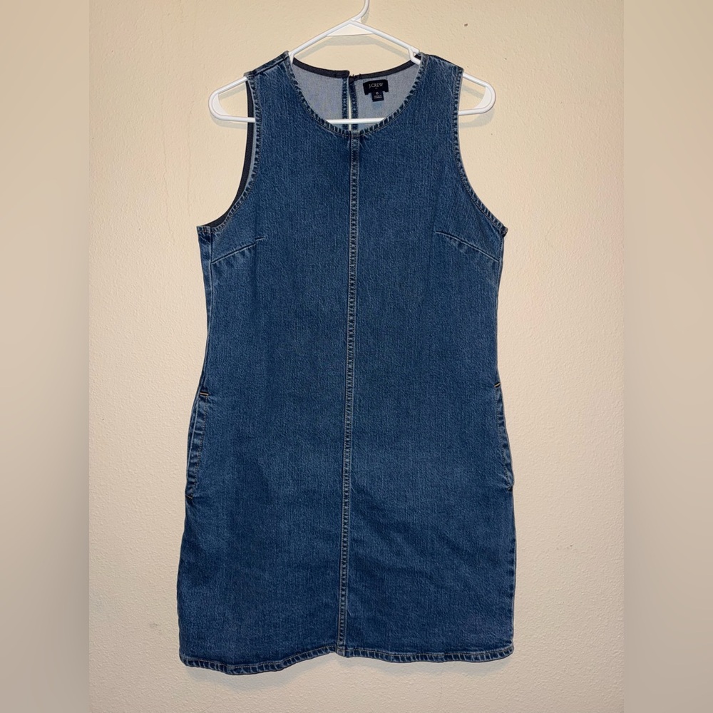 JCrew Denim Sleeveless Dress